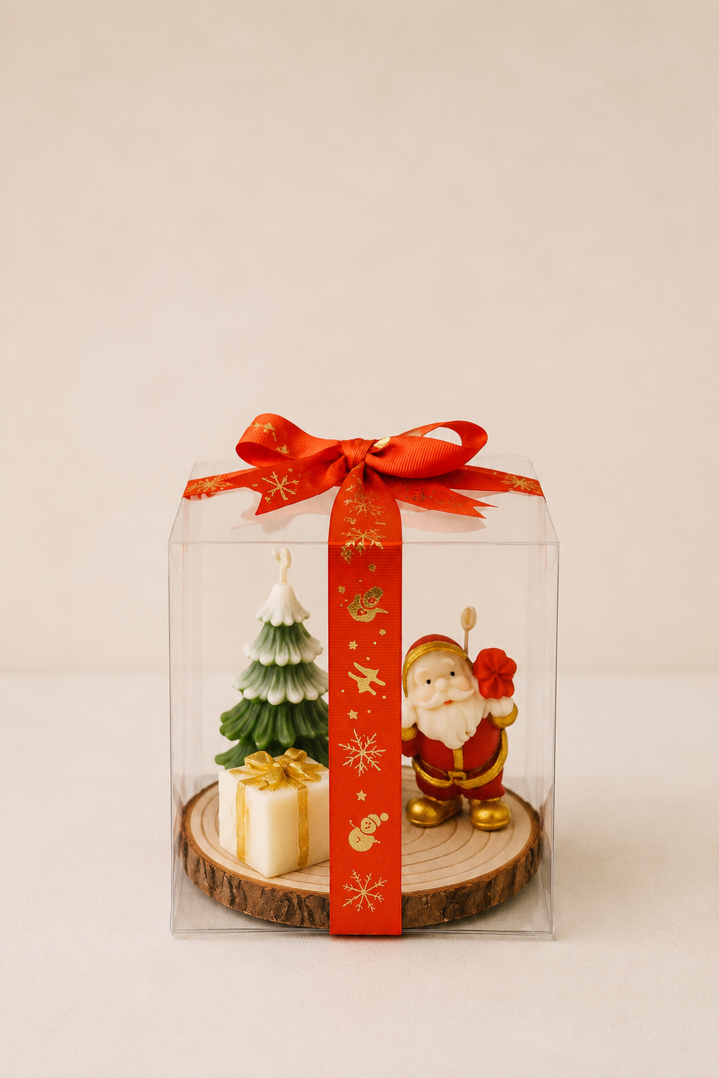 Noche Buena-Decorative Candle Set of 3 ( Christmas Villa)