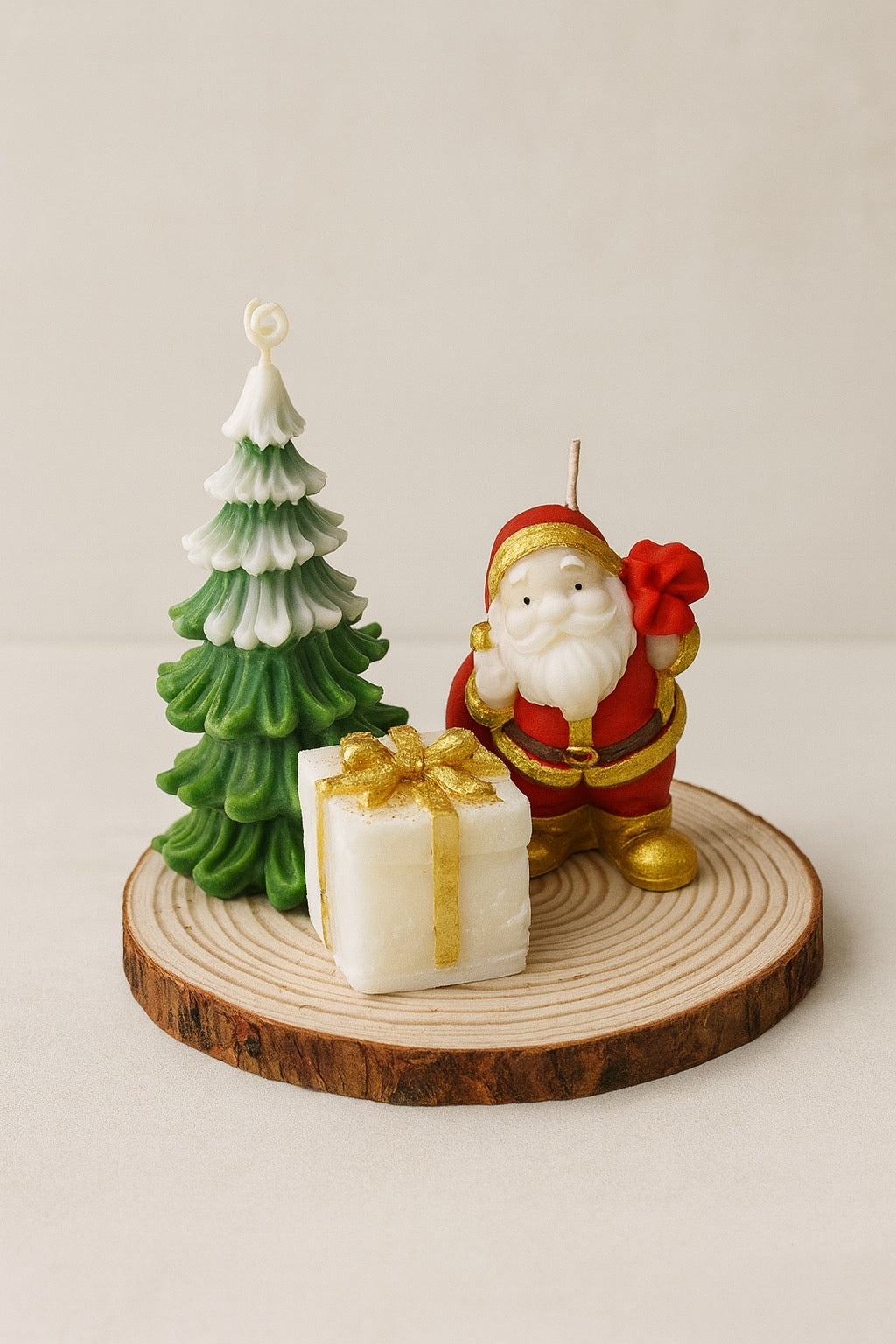 Noche Buena-Decorative Candle Set of 3 ( Christmas Villa)