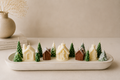The Winter Serenity Village: A Minimalist Candle Centerpiece